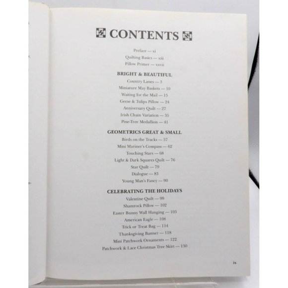 Quilting pattern book "50 Country Quilting Projects" Margt Echols, ED. ©1990 Rod - Picture 4 of 7